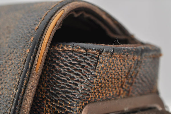 Authentic Louis Vuitton Damier Brooklyn MM Shoulder Cross Bag N51211 LV 5805I