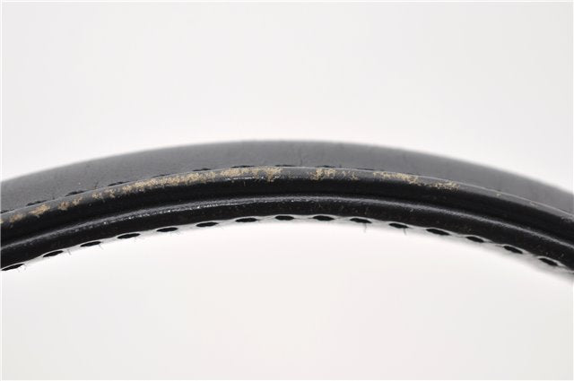 Authentic LOUIS VUITTON Epi Cannes Cosmetic Hand Bag Black M48032 LV 5806C