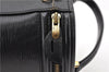Authentic LOUIS VUITTON Epi Cannes Cosmetic Hand Bag Black M48032 LV 5806C