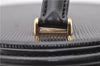 Authentic LOUIS VUITTON Epi Cannes Cosmetic Hand Bag Black M48032 LV 5806C