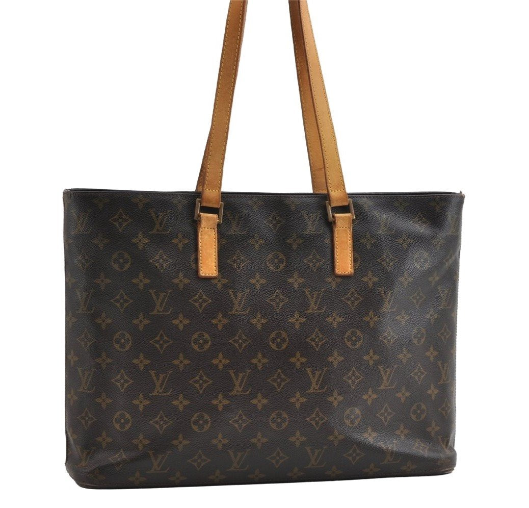 Authentic Louis Vuitton Monogram Luco Shoulder Tote Bag M51155 LV 5806I