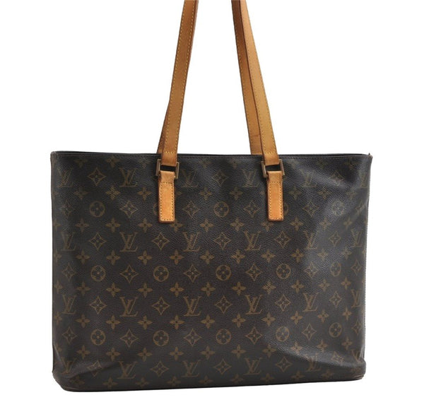 Authentic Louis Vuitton Monogram Luco Shoulder Tote Bag M51155 LV 5806I