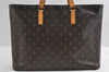 Authentic Louis Vuitton Monogram Luco Shoulder Tote Bag M51155 LV 5806I