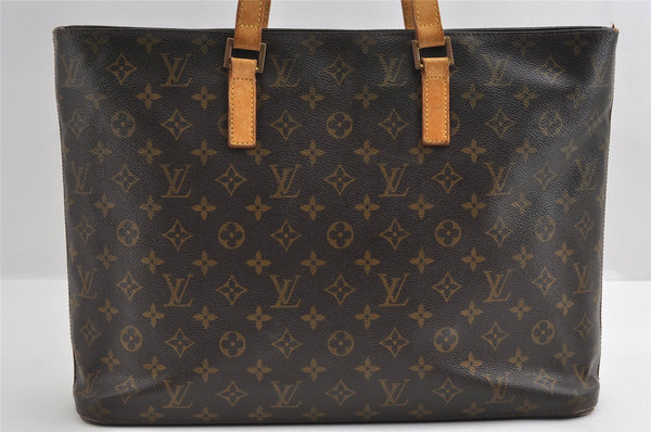 Authentic Louis Vuitton Monogram Luco Shoulder Tote Bag M51155 LV 5806I