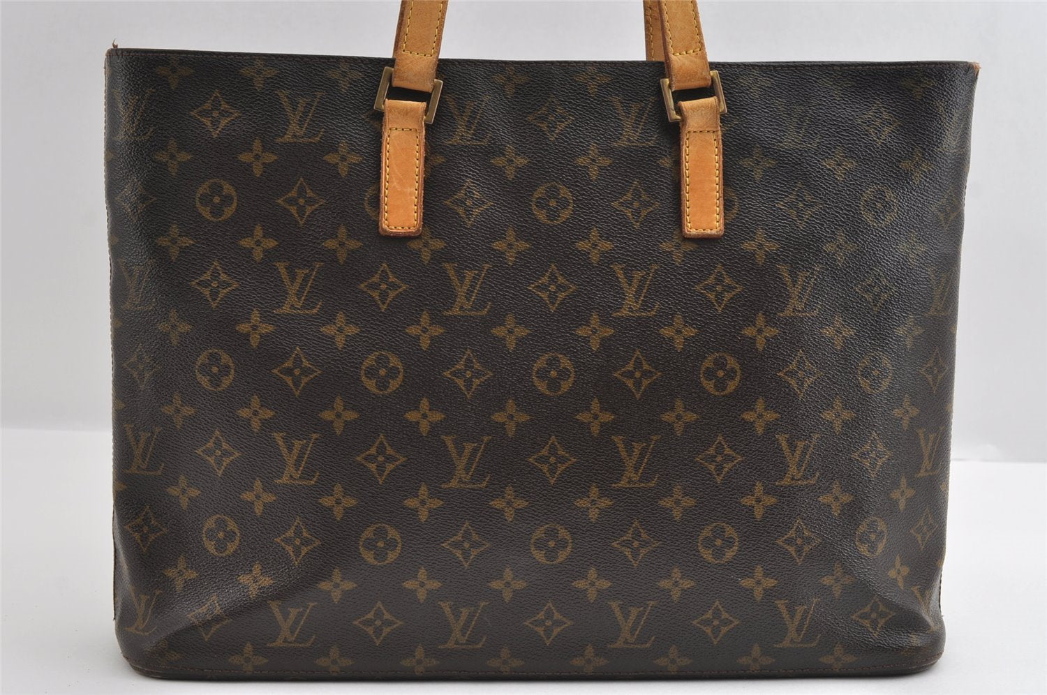 Authentic Louis Vuitton Monogram Luco Shoulder Tote Bag M51155 LV 5806I