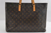 Authentic Louis Vuitton Monogram Luco Shoulder Tote Bag M51155 LV 5806I