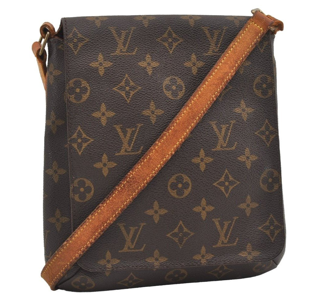 Authentic Louis Vuitton Monogram Musette Salsa Shoulder Bag Purse LV 5807I