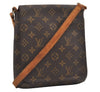 Authentic Louis Vuitton Monogram Musette Salsa Shoulder Bag Purse LV 5807I