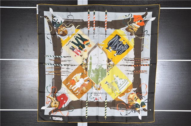 Authentic HERMES Carre 90 Scarf 