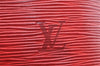 Authentic Louis Vuitton Epi Petit Noe Shoulder Drawstring Bag M44107 Red 5809I