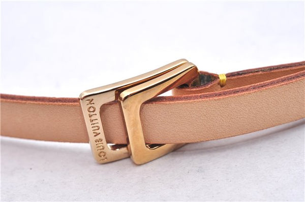 Authentic Louis Vuitton Leather Shoulder Strap For Florentine S 33.1" LV 5811E