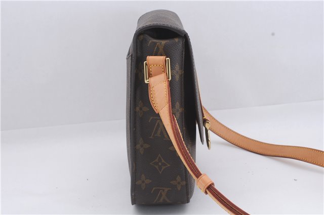 Auth Louis Vuitton Monogram Saint Cloud GM Shoulder Cross Bag M51242 LV 5812D
