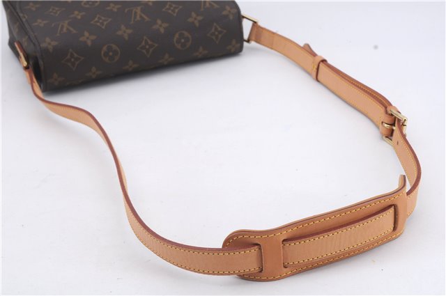 Auth Louis Vuitton Monogram Saint Cloud GM Shoulder Cross Bag M51242 LV 5812D