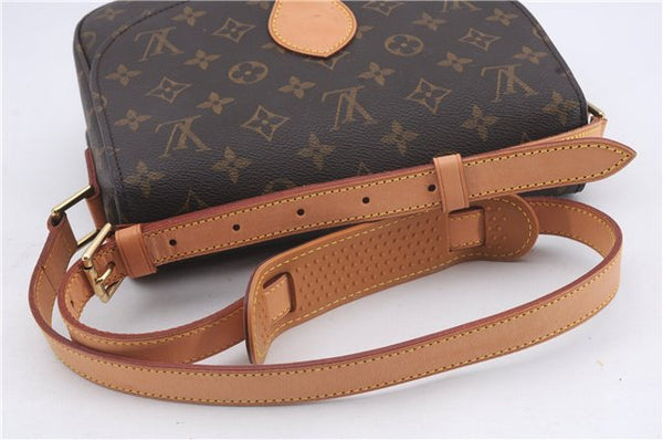 Auth Louis Vuitton Monogram Saint Cloud GM Shoulder Cross Bag M51242 LV 5812D