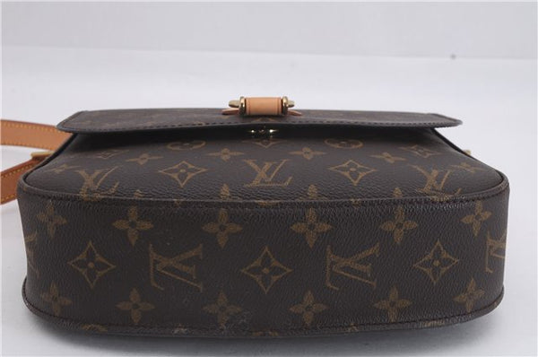 Auth Louis Vuitton Monogram Saint Cloud GM Shoulder Cross Bag M51242 LV 5812D