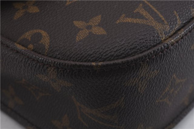 Auth Louis Vuitton Monogram Saint Cloud GM Shoulder Cross Bag M51242 LV 5812D