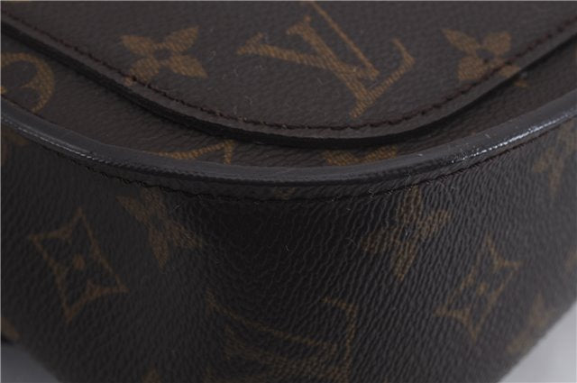 Auth Louis Vuitton Monogram Saint Cloud GM Shoulder Cross Bag M51242 LV 5812D