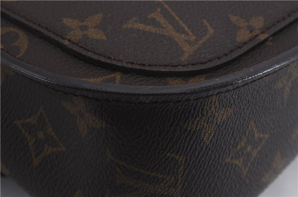 Auth Louis Vuitton Monogram Saint Cloud GM Shoulder Cross Bag M51242 LV 5812D