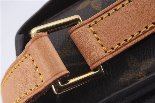 Auth Louis Vuitton Monogram Saint Cloud GM Shoulder Cross Bag M51242 LV 5812D