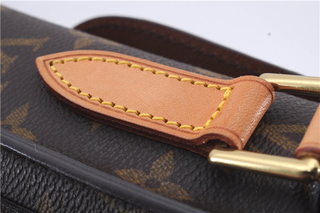 Auth Louis Vuitton Monogram Saint Cloud GM Shoulder Cross Bag M51242 LV 5812D