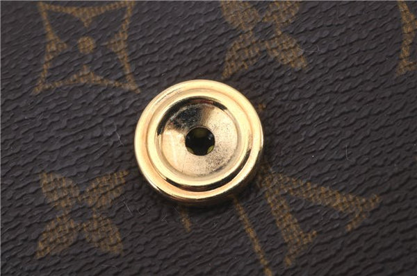 Auth Louis Vuitton Monogram Saint Cloud GM Shoulder Cross Bag M51242 LV 5812D