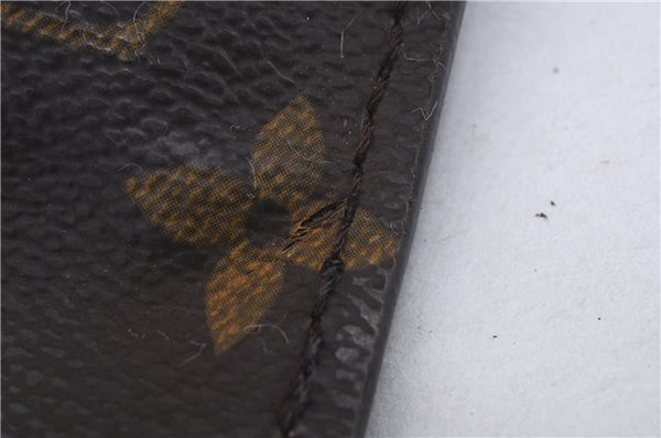 Auth Louis Vuitton Monogram Saint Cloud GM Shoulder Cross Bag M51242 LV 5812D