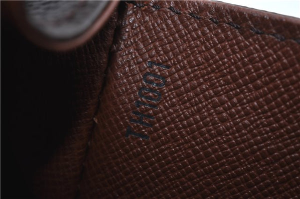 Auth Louis Vuitton Monogram Saint Cloud GM Shoulder Cross Bag M51242 LV 5812D