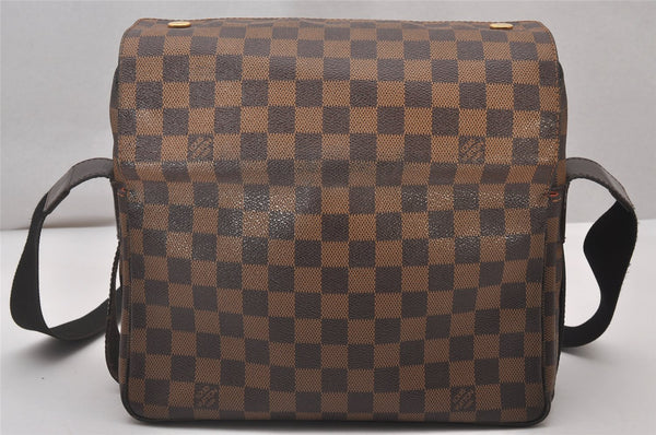 Authentic Louis Vuitton Damier Naviglio Shoulder Cross Body Bag N45255 LV 5812I