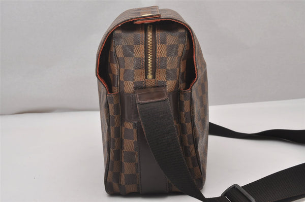 Authentic Louis Vuitton Damier Naviglio Shoulder Cross Body Bag N45255 LV 5812I