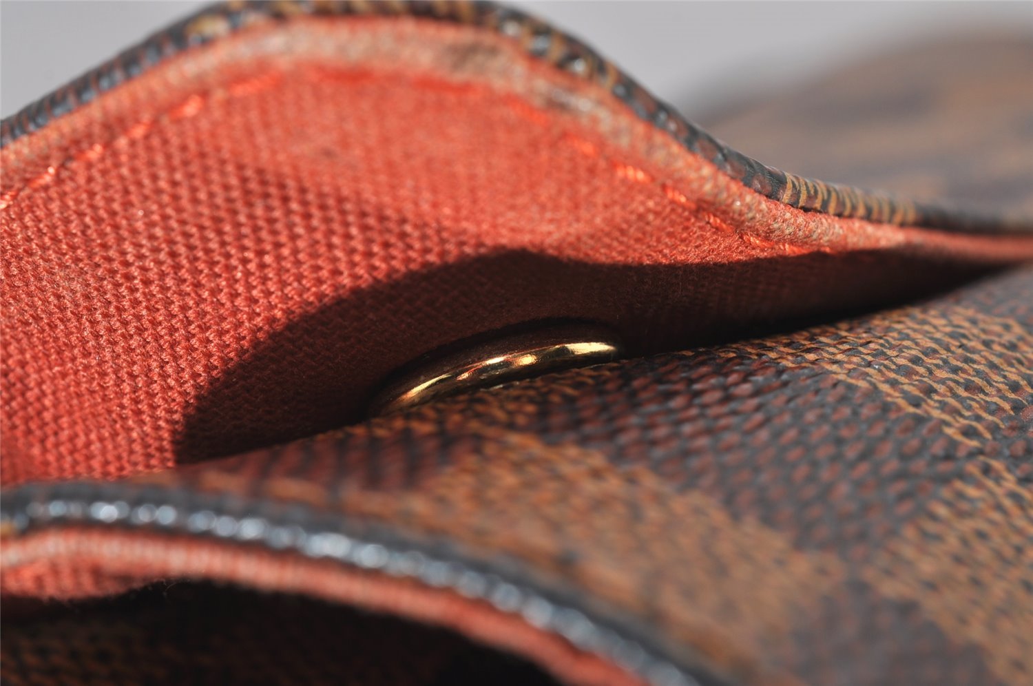 Authentic Louis Vuitton Damier Naviglio Shoulder Cross Body Bag N45255 LV 5812I