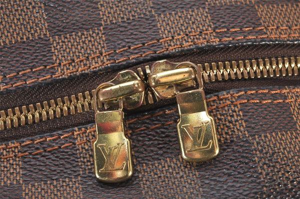 Authentic Louis Vuitton Damier Naviglio Shoulder Cross Body Bag N45255 LV 5812I