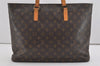 Authentic Louis Vuitton Monogram Luco Shoulder Tote Bag M51155 LV 5813I