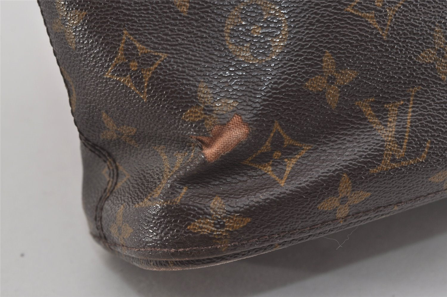Authentic Louis Vuitton Monogram Luco Shoulder Tote Bag M51155 LV 5813I
