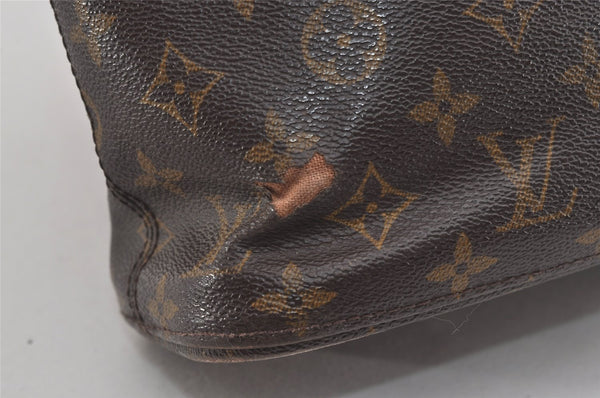 Authentic Louis Vuitton Monogram Luco Shoulder Tote Bag M51155 LV 5813I