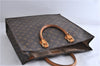 Authentic LOUIS VUITTON Monogram Sac Plat Hand Bag M51140 LV 5814C