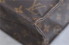 Authentic LOUIS VUITTON Monogram Sac Plat Hand Bag M51140 LV 5814C