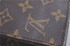 Authentic LOUIS VUITTON Monogram Sac Plat Hand Bag M51140 LV 5814C