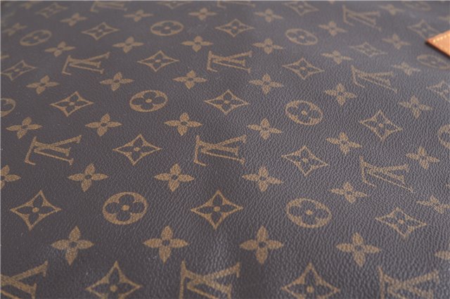 Authentic LOUIS VUITTON Monogram Sac Plat Hand Bag M51140 LV 5814C