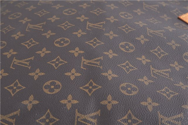 Authentic LOUIS VUITTON Monogram Sac Plat Hand Bag M51140 LV 5814C