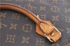 Authentic LOUIS VUITTON Monogram Sac Plat Hand Bag M51140 LV 5814C