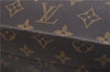 Authentic LOUIS VUITTON Monogram Sac Plat Hand Bag M51140 LV 5814C