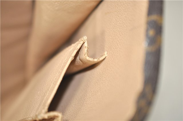 Authentic LOUIS VUITTON Monogram Sac Plat Hand Bag M51140 LV 5814C