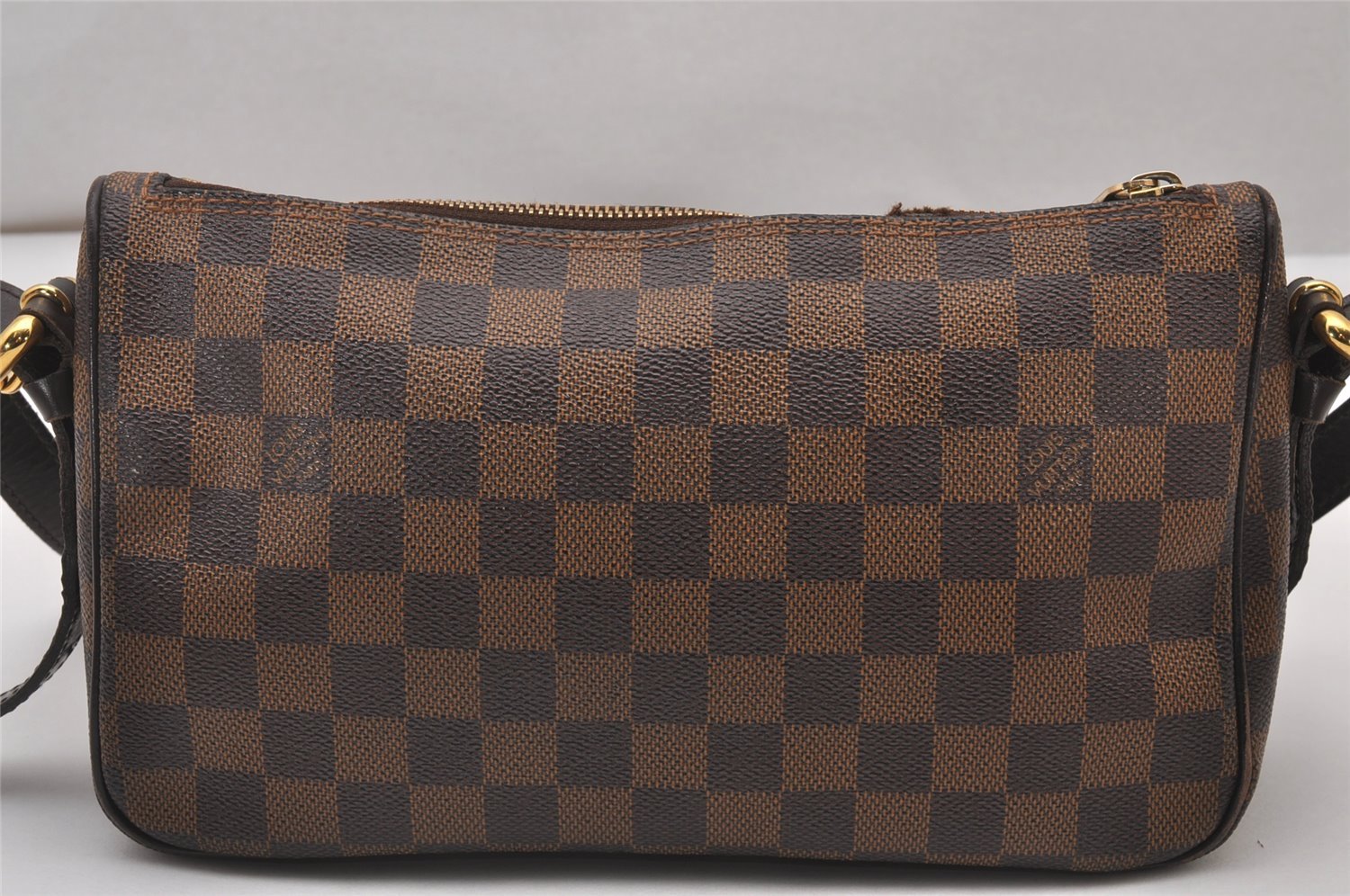 Authentic Louis Vuitton Damier Ravello GM Shoulder Cross Bag N60006 LV 5815I