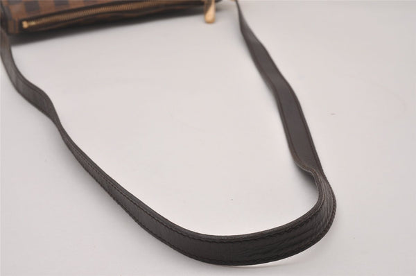 Authentic Louis Vuitton Damier Ravello GM Shoulder Cross Bag N60006 LV 5815I