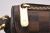 Authentic Louis Vuitton Damier Ravello GM Shoulder Cross Bag N60006 LV 5815I