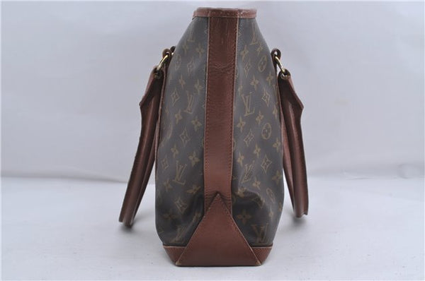 Auth Louis Vuitton Monogram Sac Weekend PM Vintage Tote Hand Bag M42425 LV 5816D