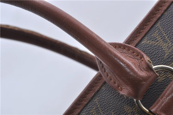 Auth Louis Vuitton Monogram Sac Weekend PM Vintage Tote Hand Bag M42425 LV 5816D