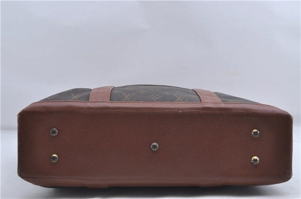 Auth Louis Vuitton Monogram Sac Weekend PM Vintage Tote Hand Bag M42425 LV 5816D