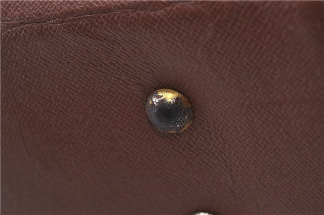 Auth Louis Vuitton Monogram Sac Weekend PM Vintage Tote Hand Bag M42425 LV 5816D