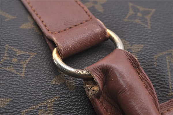 Auth Louis Vuitton Monogram Sac Weekend PM Vintage Tote Hand Bag M42425 LV 5816D